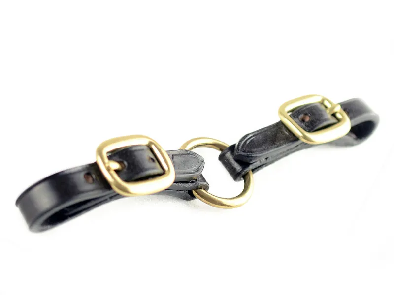Dever Ascot Leather Coupling Black